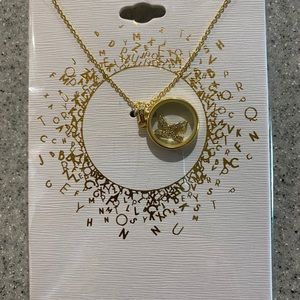 INITIAL “K” PENDANT NECKLACE